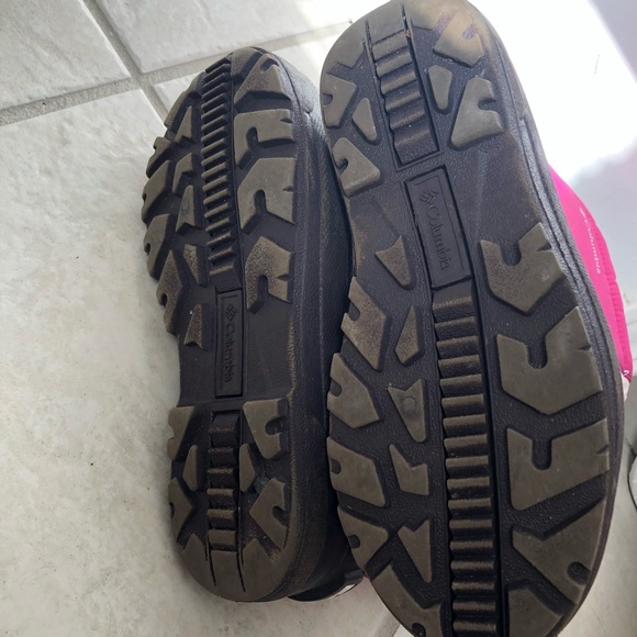 - COLUMBIA Waterproof Snow-Rain boots Girls Sz 4 - Picture 8 of 10